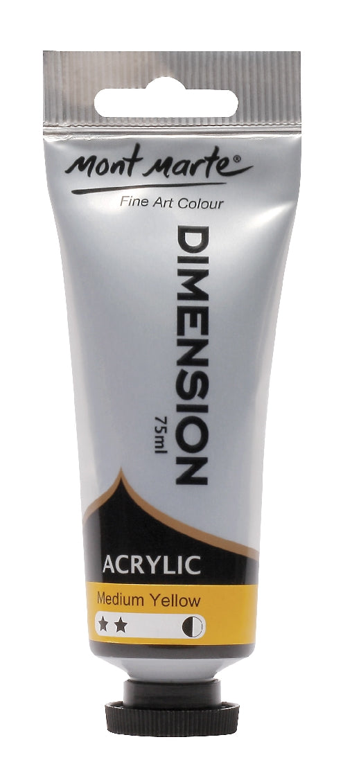 M.M. Dimension Acrylic 75mls - Titanium White