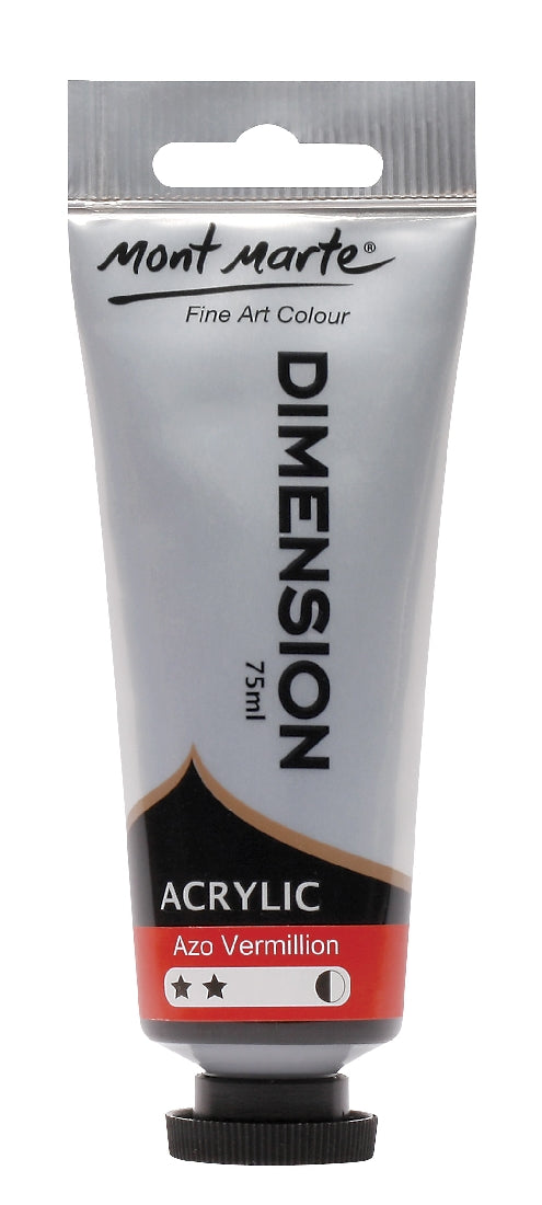 M.M. Dimension Acrylic 75mls - Titanium White