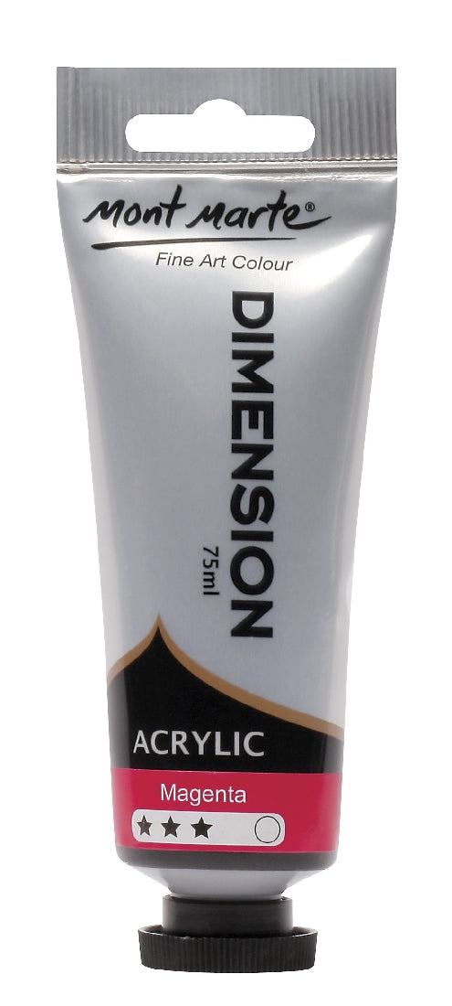M.M. Dimension Acrylic 75mls - Titanium White