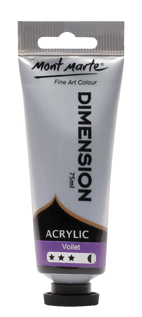M.M. Dimension Acrylic 75mls - Titanium White