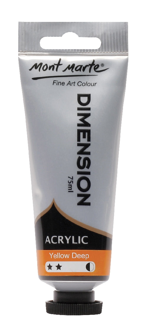 M.M. Dimension Acrylic 75mls - Titanium White