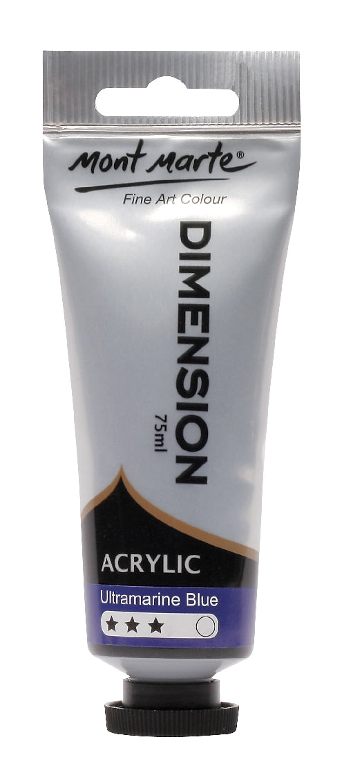 M.M. Dimension Acrylic 75mls - Titanium White