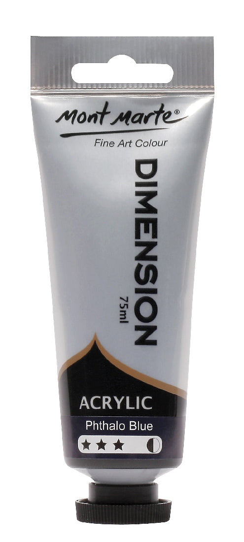 M.M. Dimension Acrylic 75mls - Titanium White