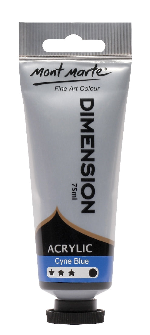M.M. Dimension Acrylic 75mls - Titanium White