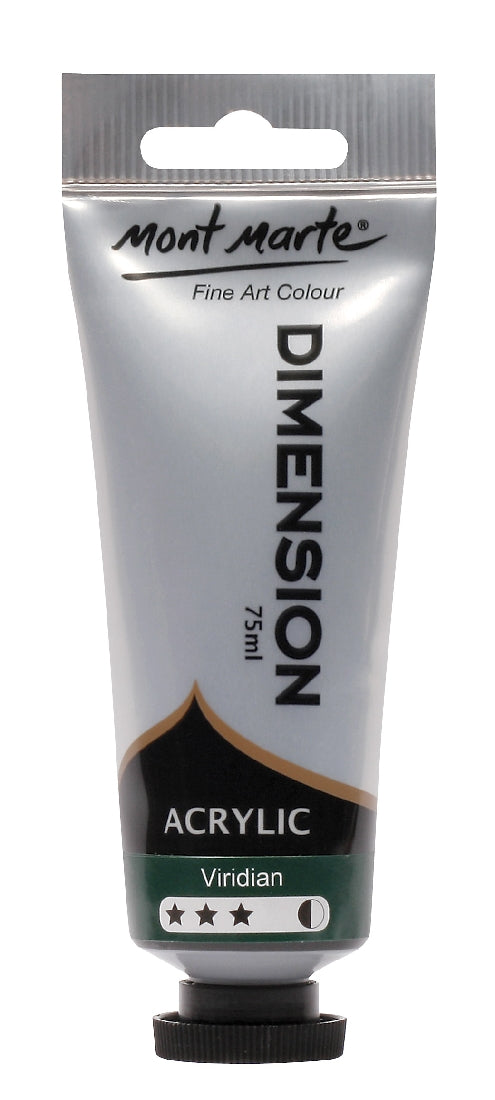 M.M. Dimension Acrylic 75mls - Titanium White