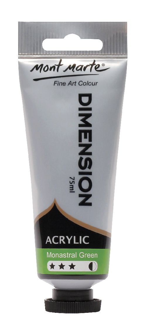 M.M. Dimension Acrylic 75mls - Titanium White