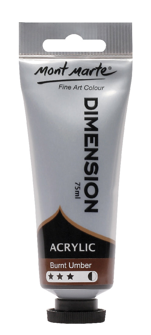 M.M. Dimension Acrylic 75mls - Titanium White