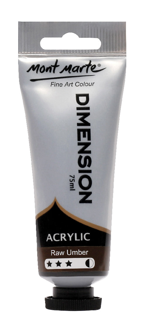 M.M. Dimension Acrylic 75mls - Titanium White