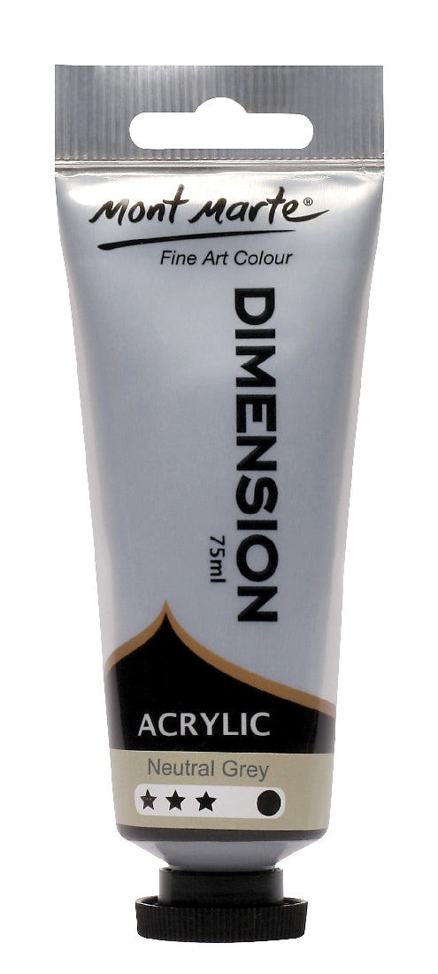 M.M. Dimension Acrylic 75mls - Titanium White
