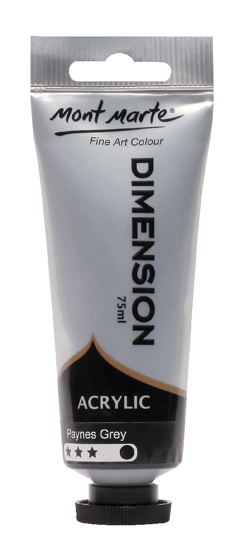 M.M. Dimension Acrylic 75mls - Titanium White