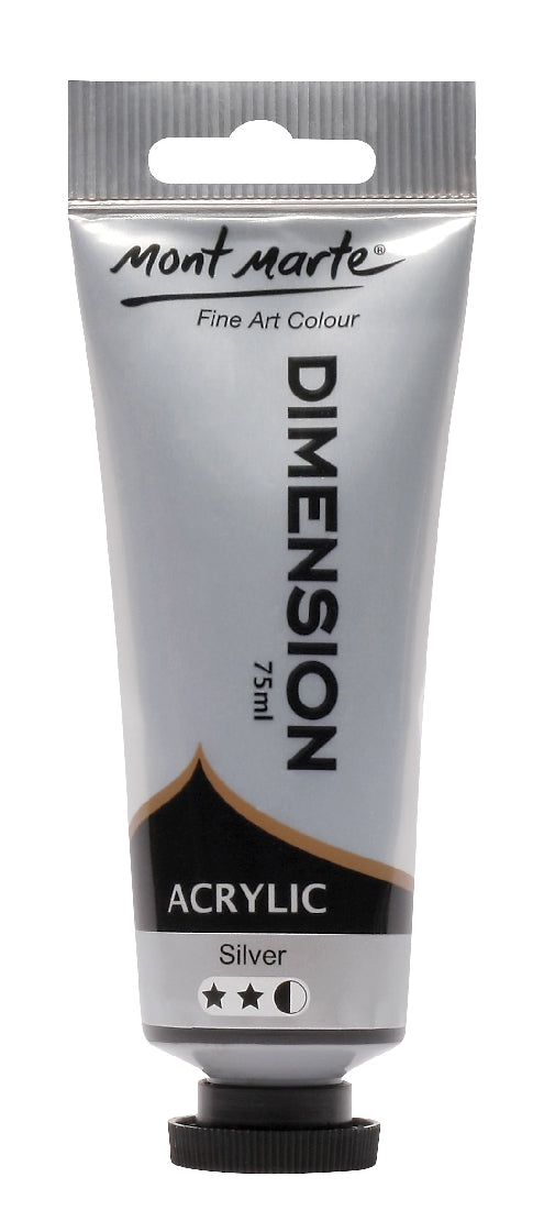 M.M. Dimension Acrylic 75mls - Titanium White