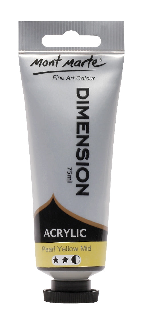 M.M. Dimension Acrylic 75mls - Titanium White