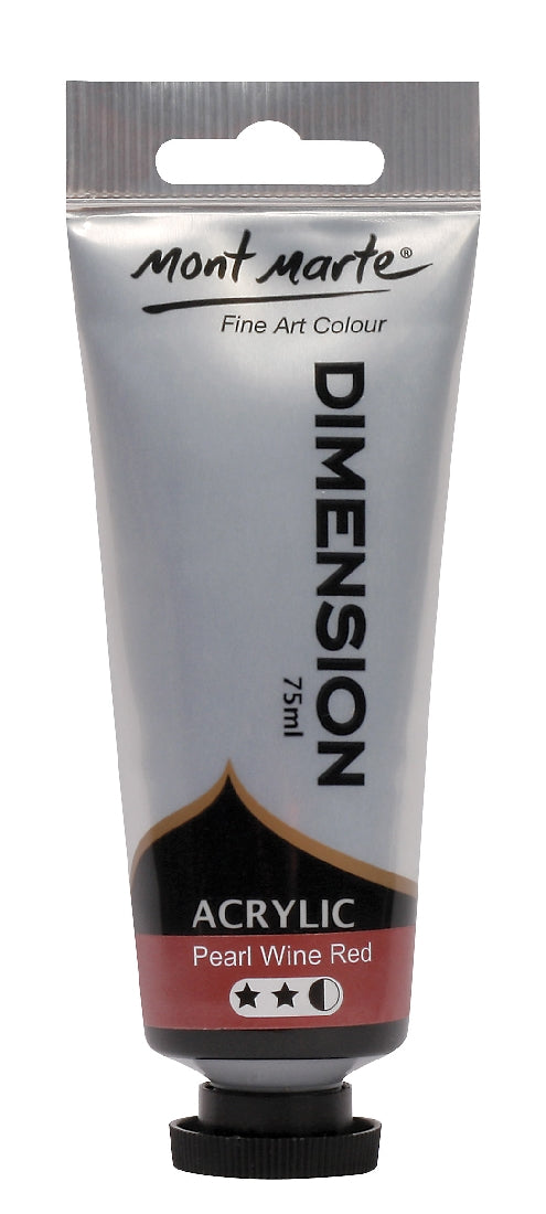 M.M. Dimension Acrylic 75mls - Titanium White