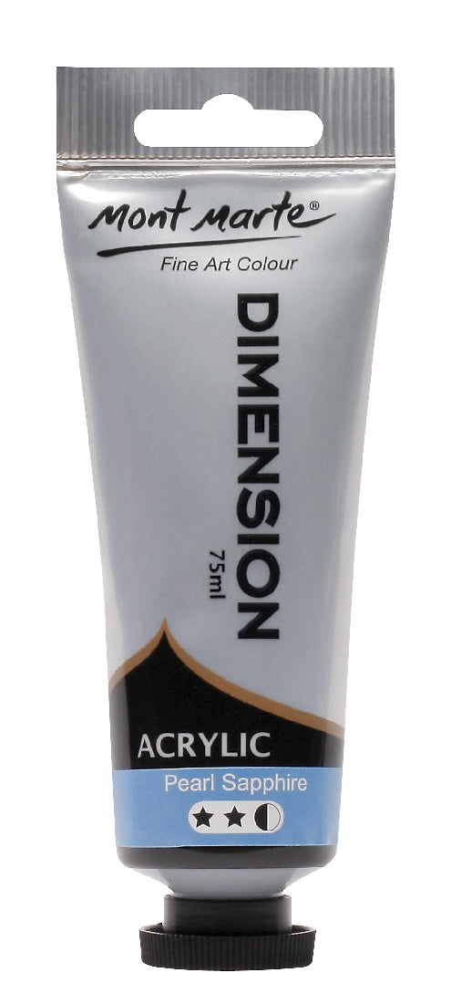 M.M. Dimension Acrylic 75mls - Titanium White