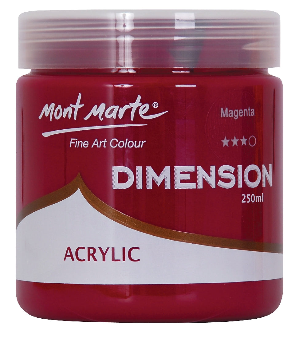 M.M. Dimension Acrylic 75mls - Titanium White