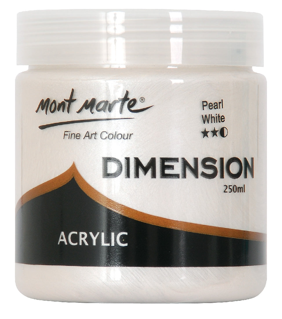 M.M. Dimension Acrylic 75mls - Titanium White