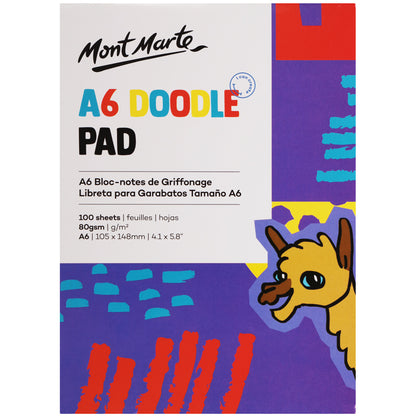 M.M. Kids Doodle Pad A6 100 Sheet