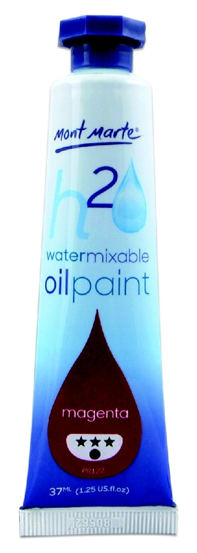 M.M. Water Mixable Oil Paint 37ml - Titanium White