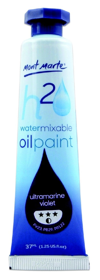 M.M. Water Mixable Oil Paint 37ml - Titanium White
