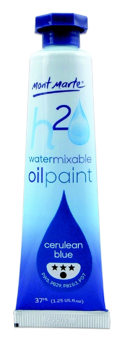 M.M. Water Mixable Oil Paint 37ml - Titanium White