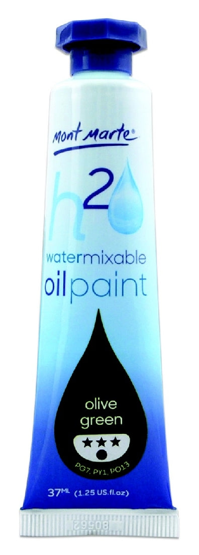 M.M. Water Mixable Oil Paint 37ml - Titanium White