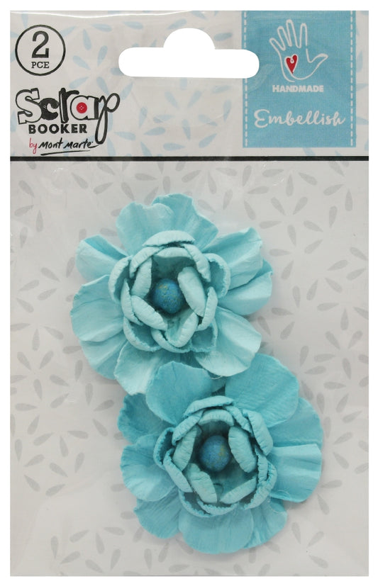 M.M. Embellish - Ainslie Blooms Blue 2pce
