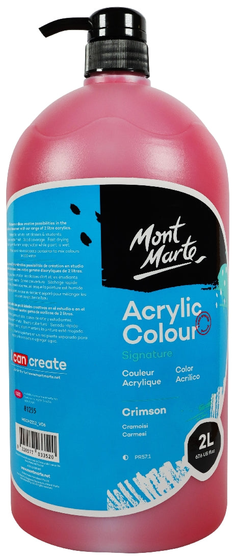 M.M. Studio Acrylic 2l Crimson