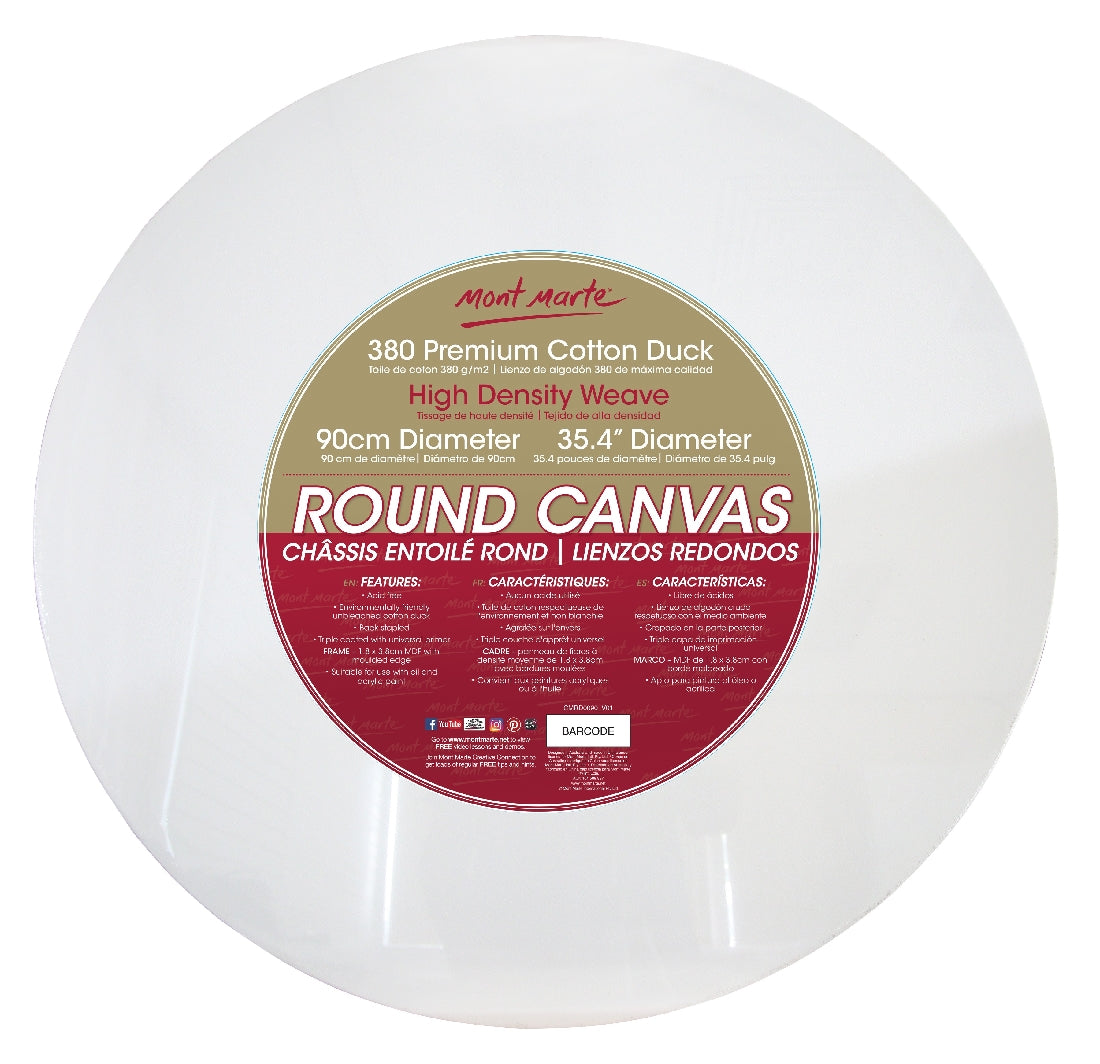M.M. Canvas Round S.t.