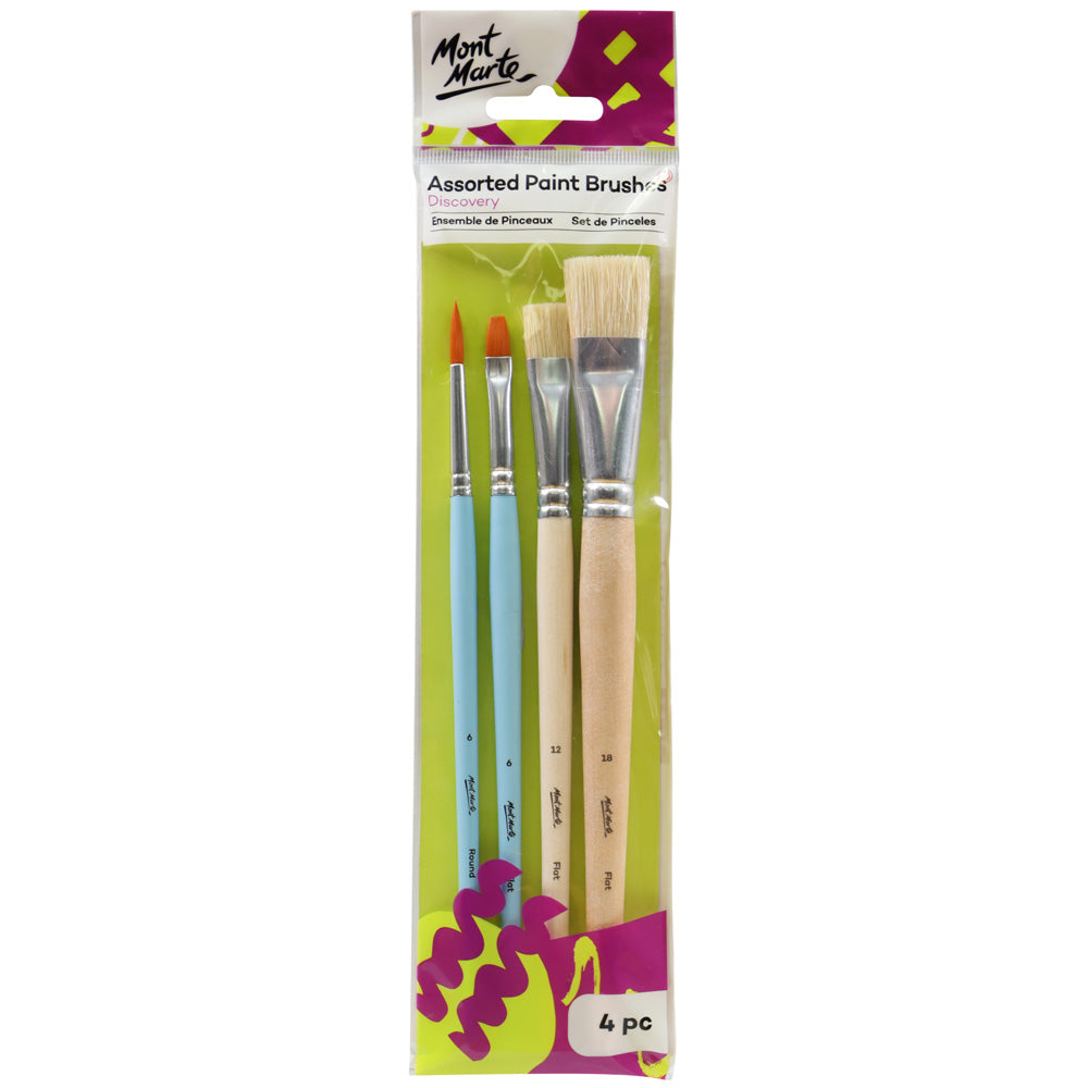 M.M. Brush Set 4pc 4