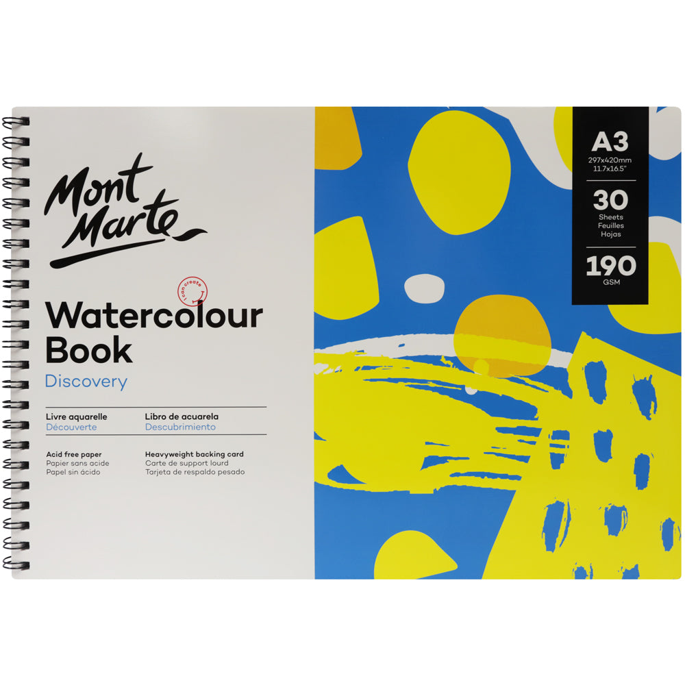 M.M. Watercolour Book 190gsm