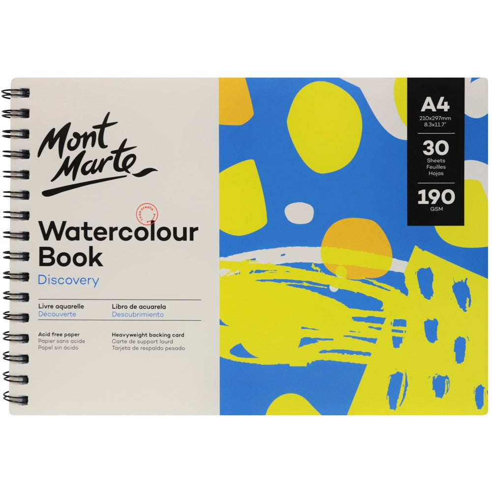 M.M. Watercolour Book 190gsm