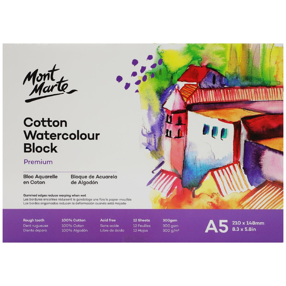 M.M. Watercolour Book 190gsm
