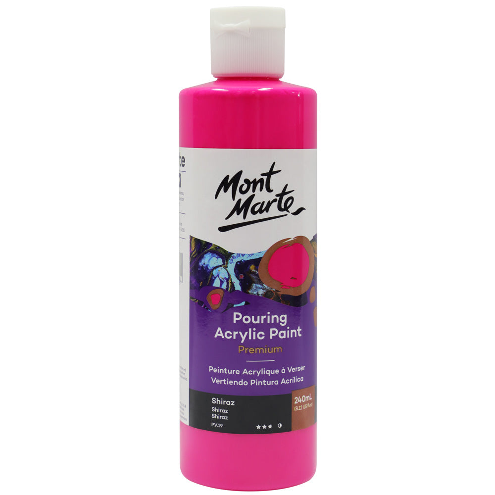 M.M. Pouring Acrylic 240ml - Titanium White