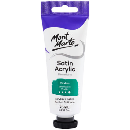 M.M. Satin Acrylic 75ml - Viridian