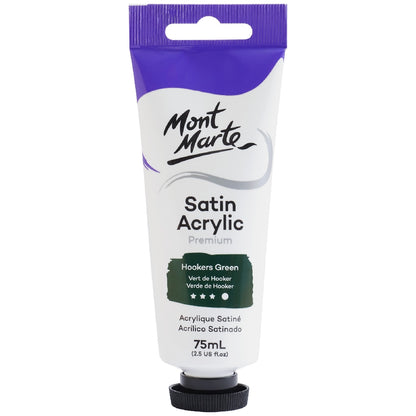 M.M. Satin Acrylic 75ml - Hookers Green