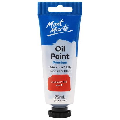 M.M. Oil Paint 75ml - Cadmium Red