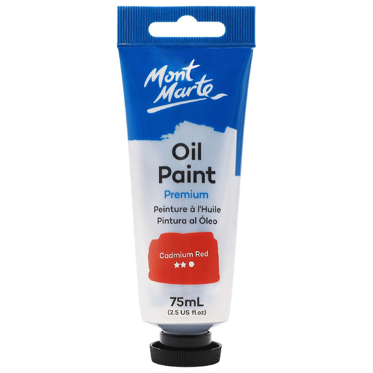M.M. Oil Paint 75ml - Cadmium Red