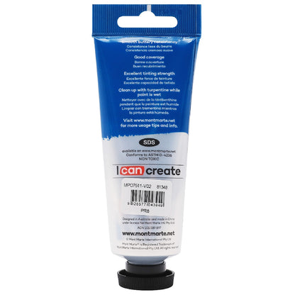 M.M. Oil Paint 75ml - Permanent Red
