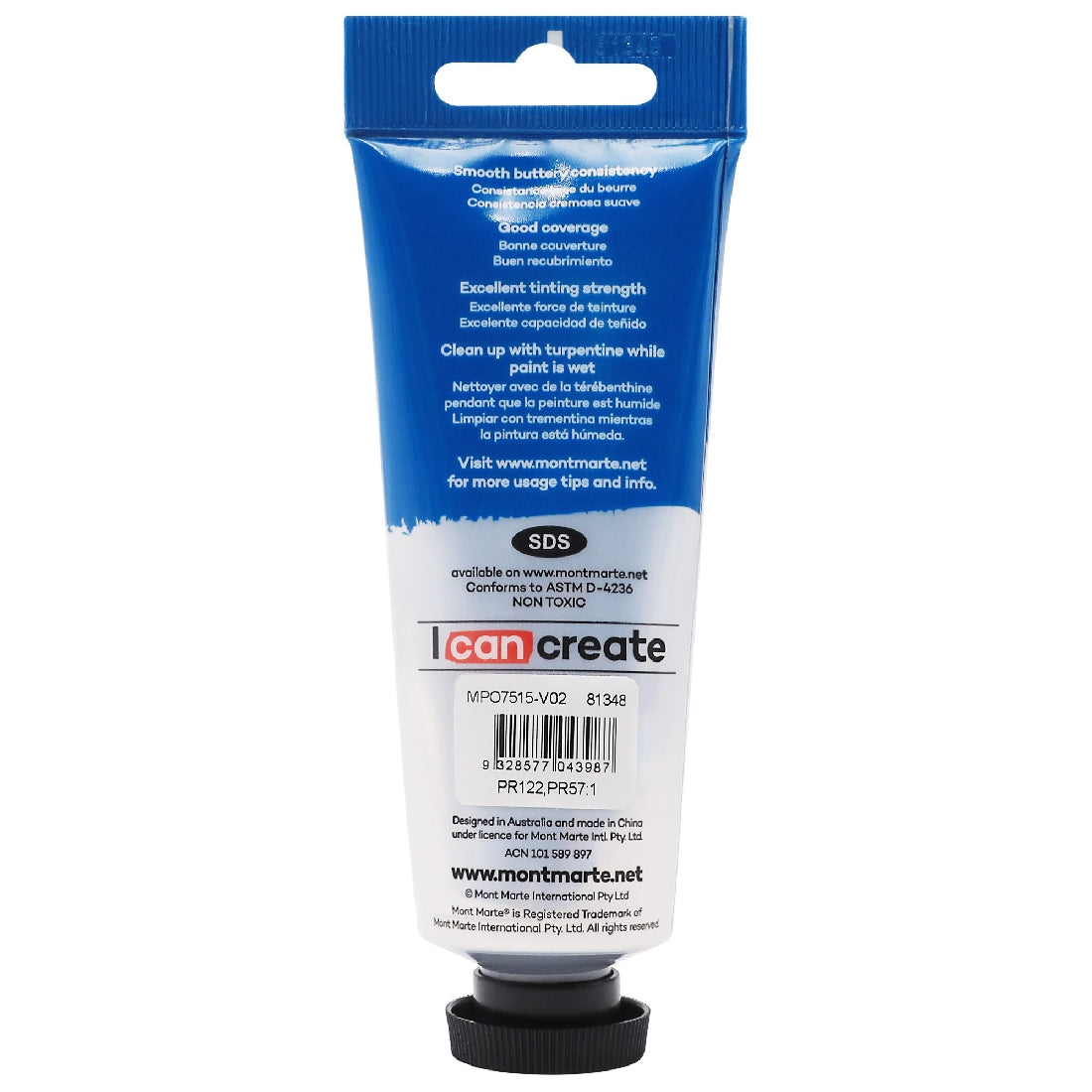 M.M. Oil Paint 75ml - Rose Madder