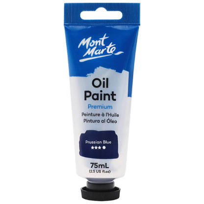 M.M. Oil Paint 75ml - Prussian Blue