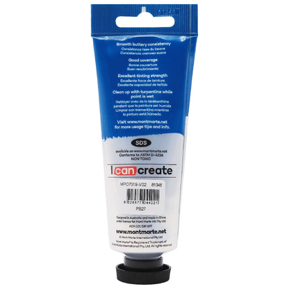 M.M. Oil Paint 75ml - Prussian Blue