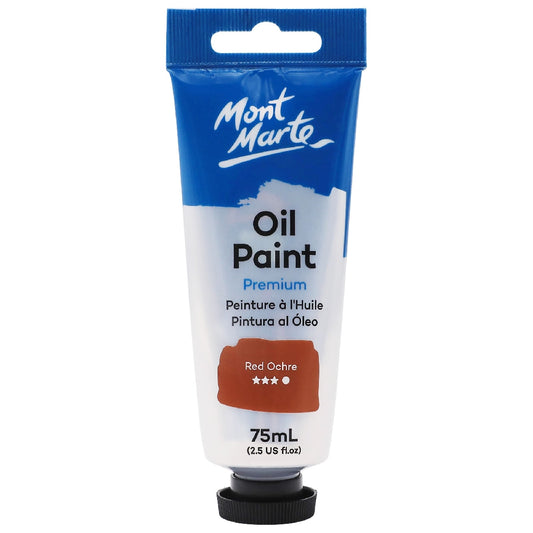 M.M. Oil Paint 75ml - Red Ochre