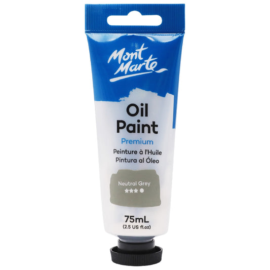 M.M. Oil Paint 75ml - Neutral Grey