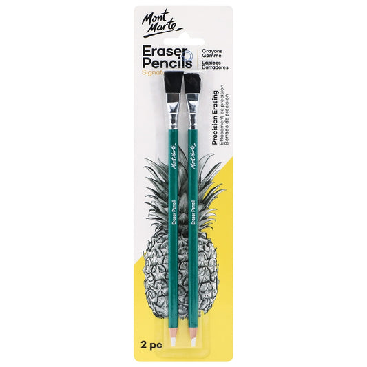 M.M. Eraser Pencils 2pc
