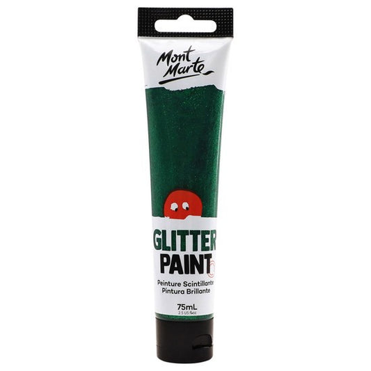 M.M. Glitter Paint 75ml - Dark Green