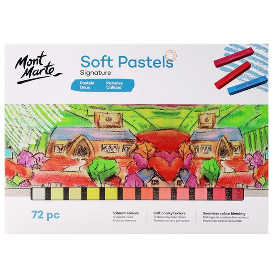 M.M. Soft Pastels 72pc