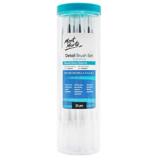 M.M. Detail Brush Assortment 11pc