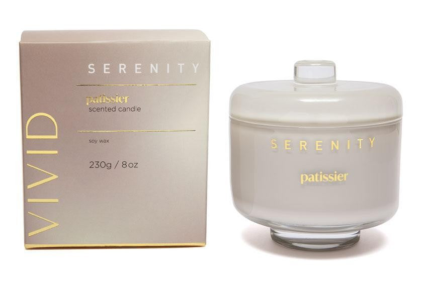 Serenity Vivid Candle 230g PAtissier