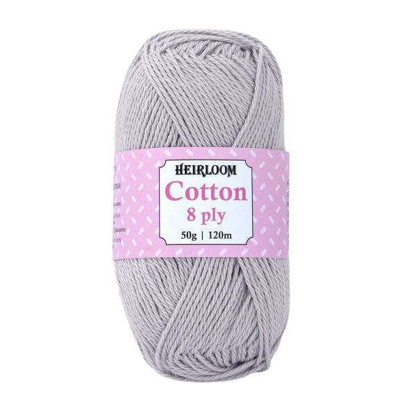 Heirloom Cotton 8ply GLACIER