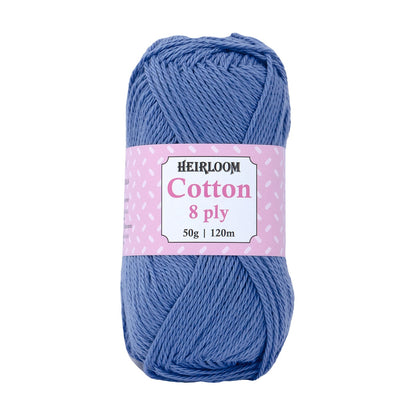 Heirloom Cotton 8ply SKY BLUE
